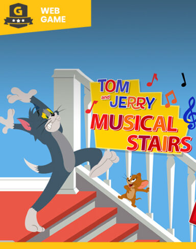 Tom and Jerry Musical Stairs